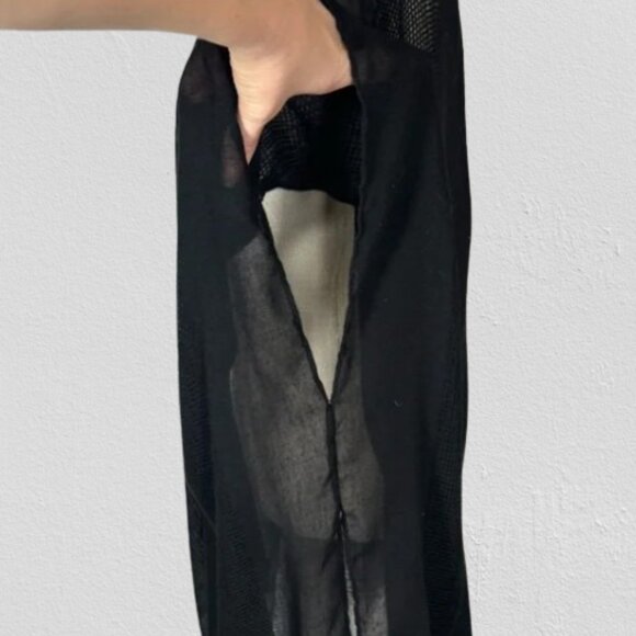 Sonoma Black Shawl Coverup Cardigan Wrap. Pre-loved in Good Condition - Picture 4 of 16